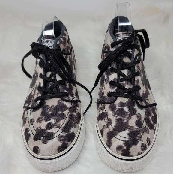 Nike Stefan Janoski Skateboarding Zoom AIr Black/White Men's Sneaker 9 - Picture 2 of 9